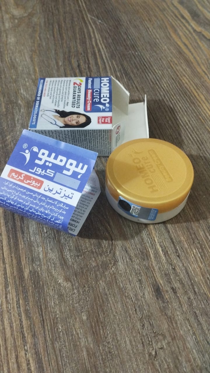 Homeo Cure Beauty Cream Highly Concentrated Fastest 2 Days Results Guaranteed