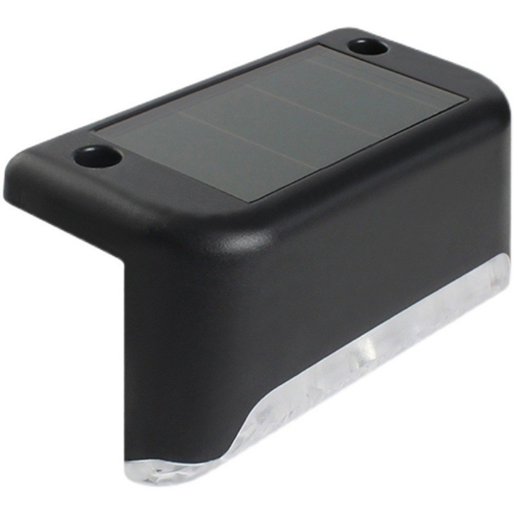 Multifunctional Waterproof LED Solar Step Lamp | Solar Powered Outdoor Fence Light | Garden Pathway And Deck Lighting For Home And Yard Decor