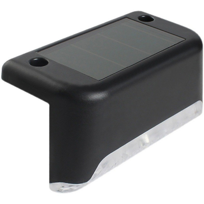 Multifunctional Waterproof LED Solar Step Lamp | Solar Powered Outdoor Fence Light | Garden Pathway And Deck Lighting For Home And Yard Decor