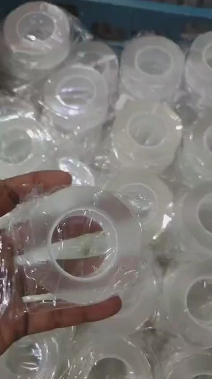 Nano Tape Double Side Tape | Washable Reusable Tape (3 Meter)