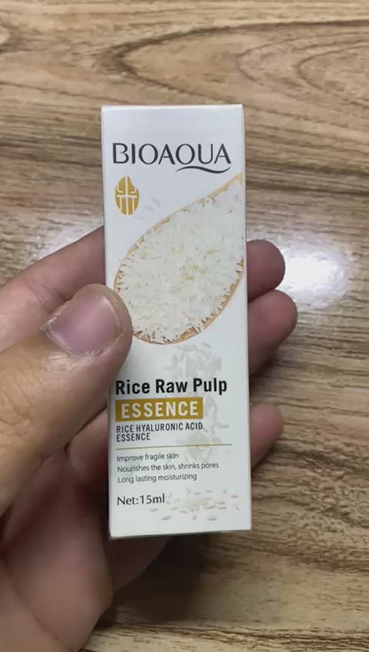 Bioaqua Rice Serum Natural Moisturizing Anti Aging Skin Care Face (15ml)